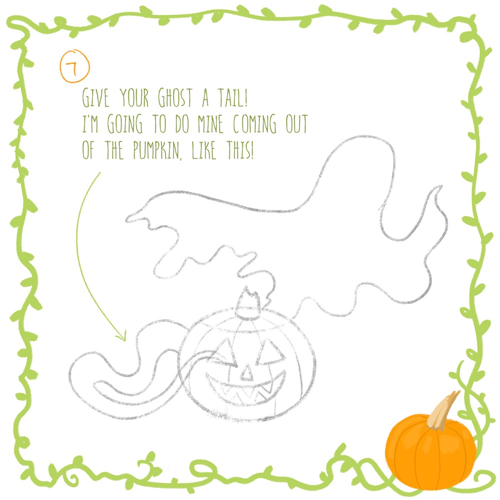 Improper Books » Halloween – How To Draw… A Ghost!